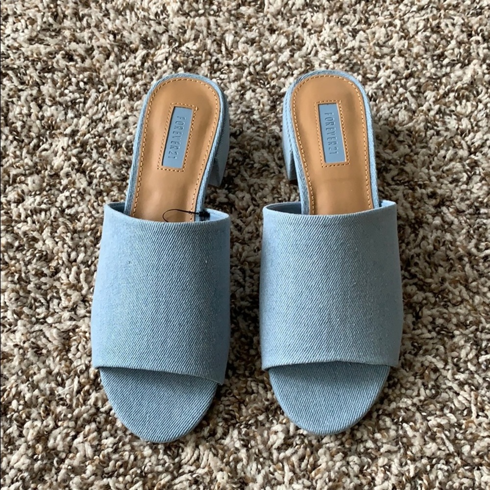 Denim Sandals